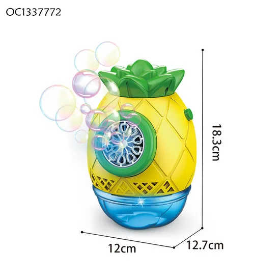 New Hot Summer Children Outdoor Garden Toy Suggest Me Some Item Electric Plastic Bubbles Makes Machine with Bubble Water