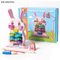 Wholesale Plastic Educational Interactive Games Wooden Busy Board Children Montessori Fishing Toy