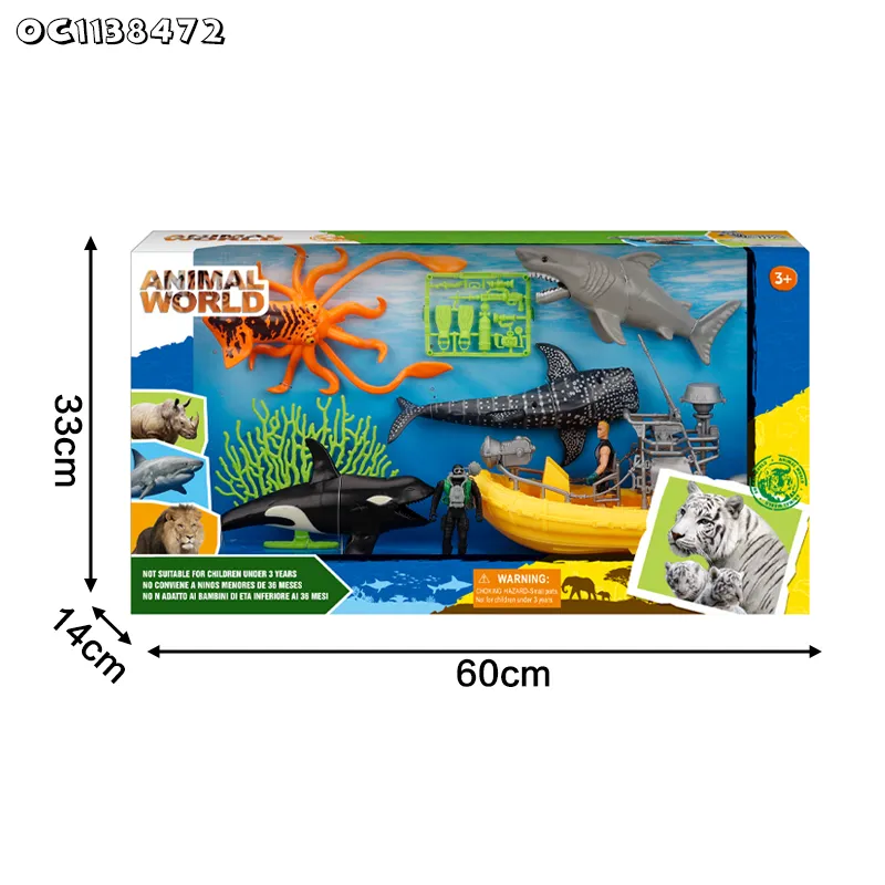 Wholesale Kids Learning Educational Hot Selling Mini Plastic Animal Toy