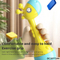 Custom Cartoon Giraffe Roly Poly Toy Plastic Shaker Sand Hammer with Bell Sound Cheap Musical Noise Maker Rattle Toy for Baby