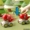 Wholesale Educational Soft Plastic Animals Car Dinosaur Truck Race Cars Press and Go Wheeled Gift Toys