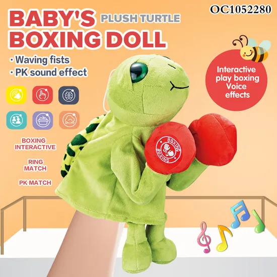 Wholesale Animal Stuffed Interactive Sports Fighting Doll Toy for Kids