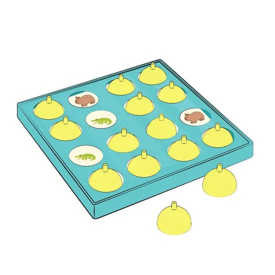 Wholesale Family Interactive Board Games Educational Custom Memory Chess Puzzle Game for Child
