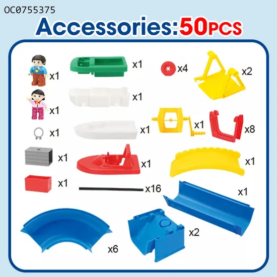 Wholesale Educational Summer 50PCS Interesting Play Water Track Park Games Toys for Children