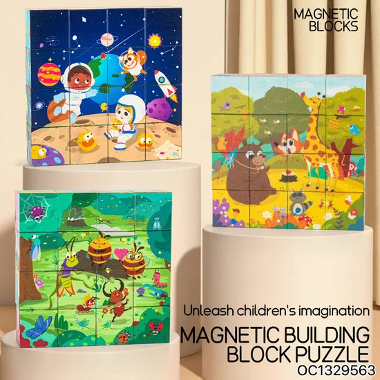 Jigsaw Puzzles Baby Preschool Cognitive Children Educational Learning Toy