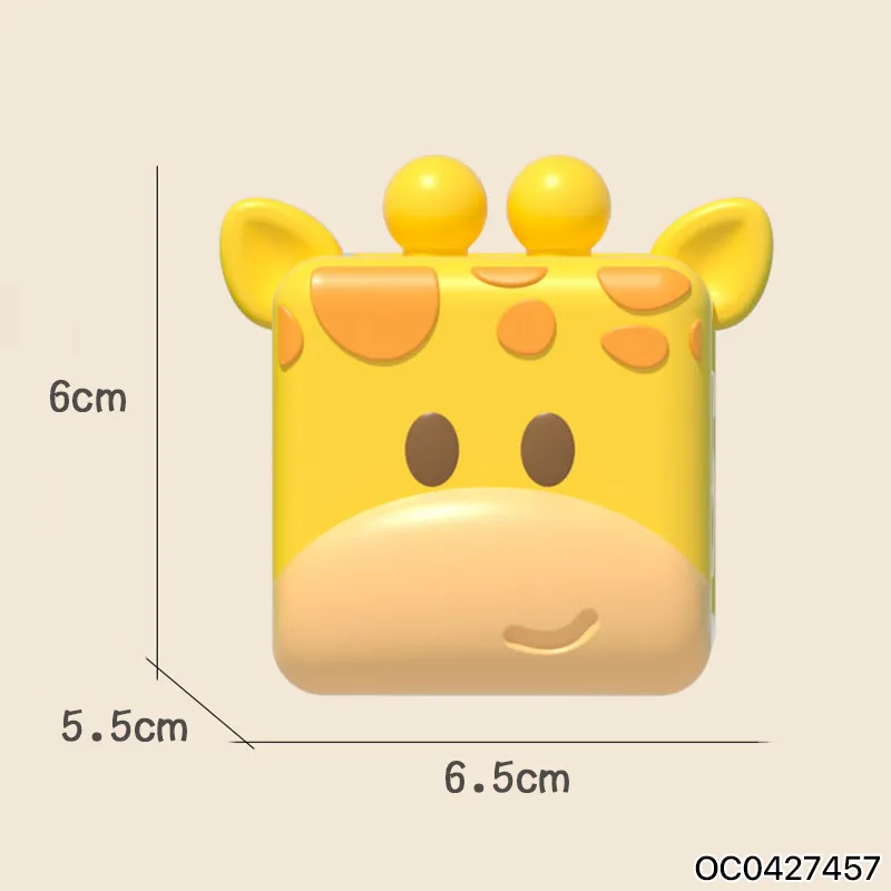 Wholesale Water Kids Silicone Cognitive Education Funny Sensory Baby Rubber Animals Block Bath Toy
