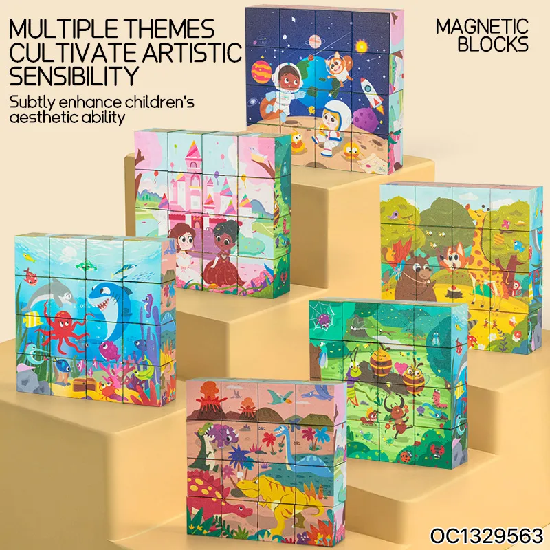 Jigsaw Puzzles Baby Preschool Cognitive Children Educational Learning Toy