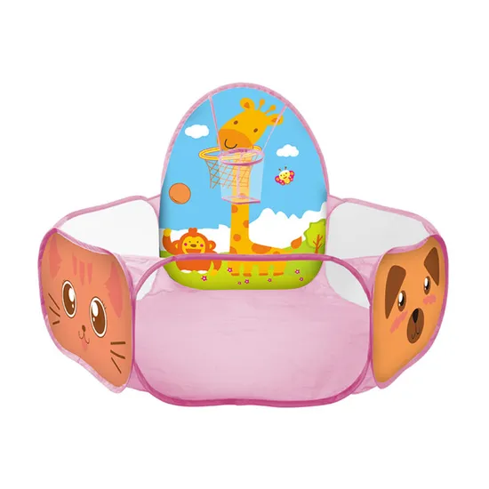 Wholesale Ocean Ball Plastic Indoor Basketball Sports Toy Kids Play Tent House for Children