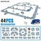 Theme New Novelty Toys Kids DIY Assembly Puzzle Board Game Track Toy with Wind up New Car Toy for Boys