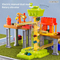 Assemble Electric Racing Car Adventure Slot Toy Track Gift Toys for Boys with Light