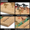Wholesale Family Wooden Intelligence Children's Chess Set Custom Board Games for Kids