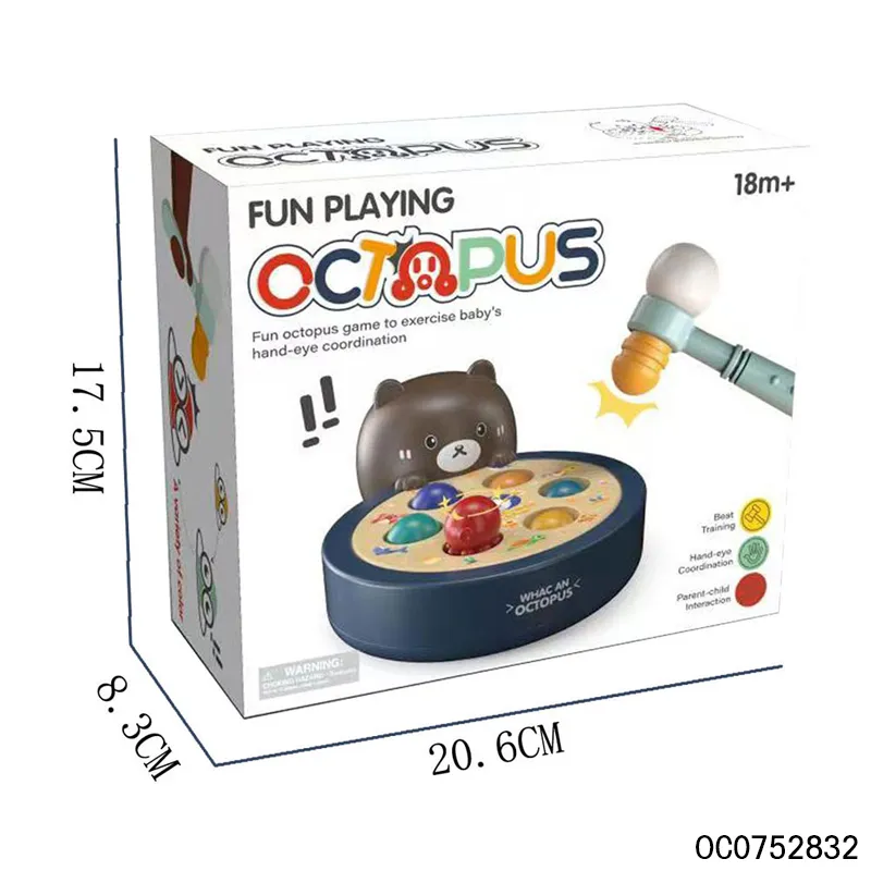 Wholesale Interactive Kids Family Children Baby Whack a Mole Electronic Board Game