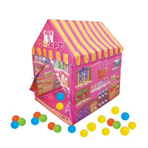 Wholesale Funny Kids Playhouse Children Tent Indoor Baby Folding Ocean Ball Pool Plastic Playhouse