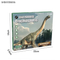 3D Cardboard Printing Service Three Dimensional Children Puzzle Assembly Brachiosaurus Toy Dinosaur World Jigsaw Puzzles Toy for Kid