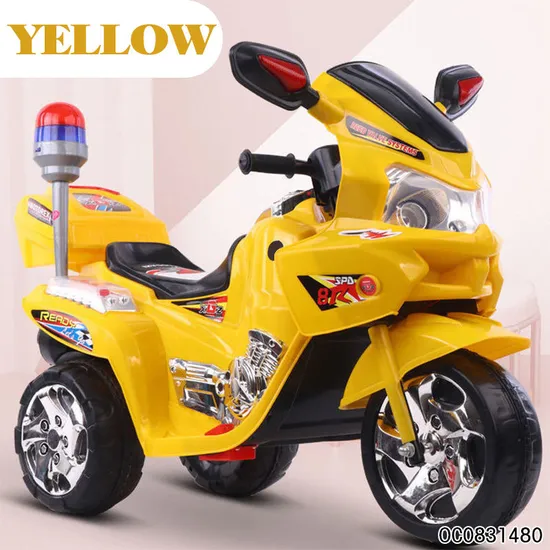 Wholesale Big Children 3 Wheel Motorcycle Electric Cars Ride on Car with Light and Music for Kids