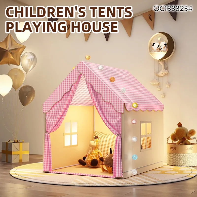 Wholesale Baby Light up Big Montesori Musical House Size Tent Playhouse for Kids Children and Parents