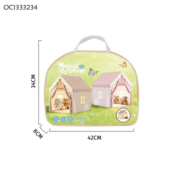 Wholesale Baby Light up Big Montesori Musical House Size Tent Playhouse for Kids Children and Parents