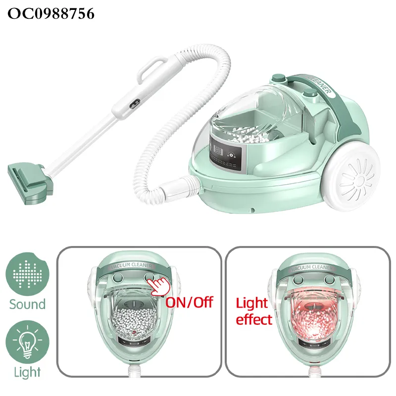 Wholesale Children's Washing Machine Pretend Plastic Children House Play Toys Set with Light and Sound