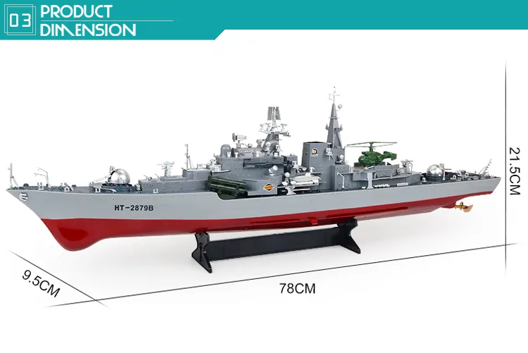 Wholesale Plastic 2.4G Remote Control RC Model Radio Control Boat
