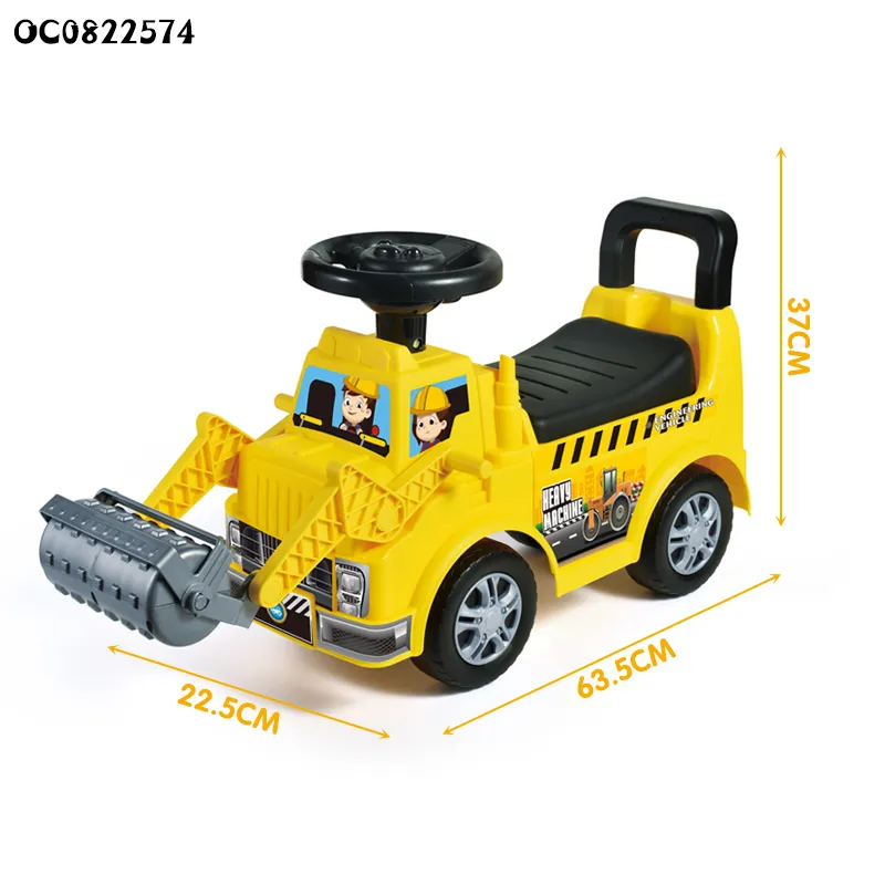 Wholesale Children Engineering Series Truck Model Kids Electric Ride on Car with Music