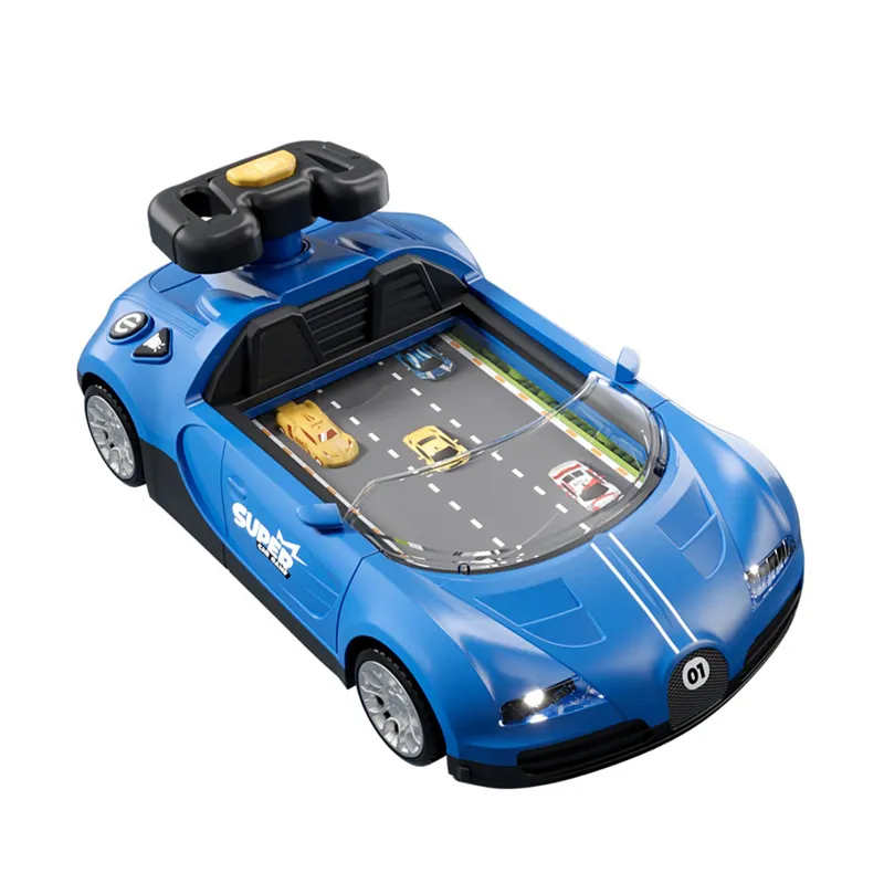 Baby Children Electric Racing Adventure Car Game Steering Wheel Toy for Kids with Music and Light
