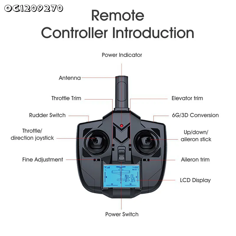 Wholesale Large Flying Plane 2.4GHz Remote Control Helicopter Airplane RC Kids Plane