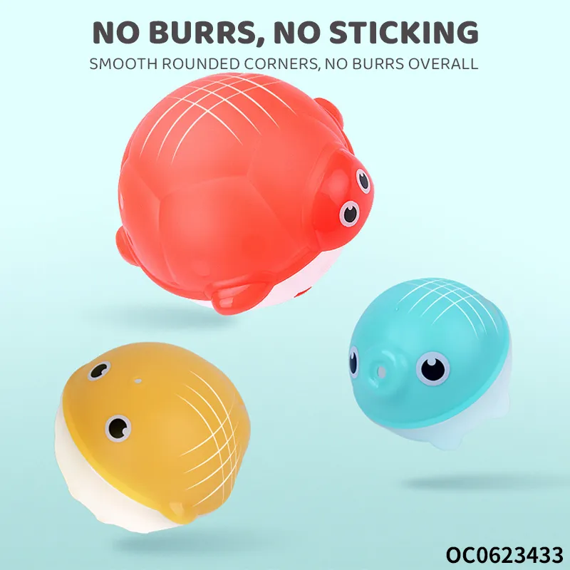 Wholesale Bathroom Educational Baby Funny Plastic Bathtub Water Sprinkler Baby Bath Toy for Kids