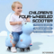 Wholesale China Children Cartoon Deer Plastic Kids Battery Operated Ride on Style Baby Electric Balance Car