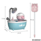 Wholesale Children Summer Gift Electronic Floating Shower Head Shower Sprinkler Baby Bath Water Play Game Toy
