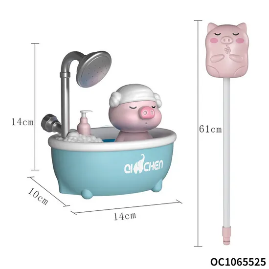 Wholesale Children Summer Gift Electronic Floating Shower Head Shower Sprinkler Baby Bath Water Play Game Toy