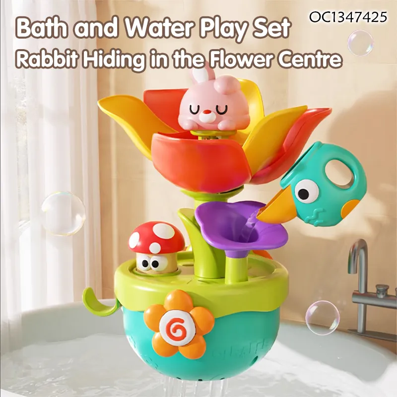 Wholesale Bathroom Summer Water Play Baby Shower Games Bath Toys for Kids