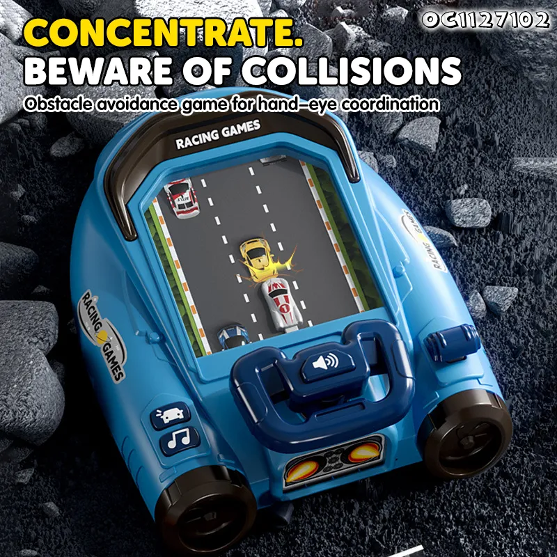 Wholesale Montessori Electronic Interactive Car Adventure Game Racing Adventure Steering Wheel Toys for Kids with Music