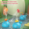 Wholesale Children Electric Whale Float Shower Bath Spray Whale Dolphin Shower Toy
