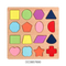Custom Children Wooden Alphabets Number Kids Montessori 3D Learning Jigsaw Puzzle DIY Educational Board Game Toys for Boys Girls