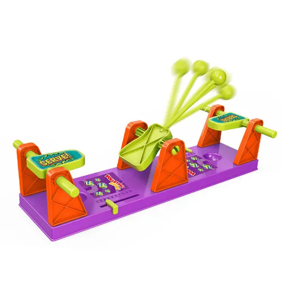 2 Players Ball Shooting Machine Volleyballboard Interactive Games for Kids Children
