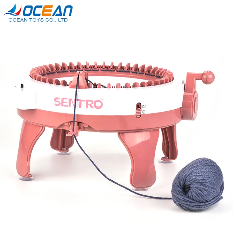 Handmade DIY 48 Needles Plastic Knitting Machine Toys for Kids 8 Years