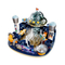 Spaceship Theme Handheld Ball Maze Indoor Party Games Toys and Interactive Table Board Game Manufacturer for Multiplayers