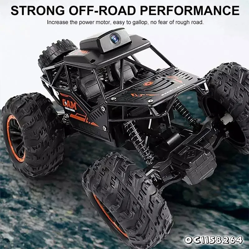 WiFi Connect Climbing Mobile Phone RC off Road Remote Control 1: 24 Scale Alloy Models Car with Camera for Kids