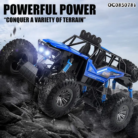 6 Wheels Climbing off Road Remote Control 1: 8 Scale Hot Toy Alloy The Model Car