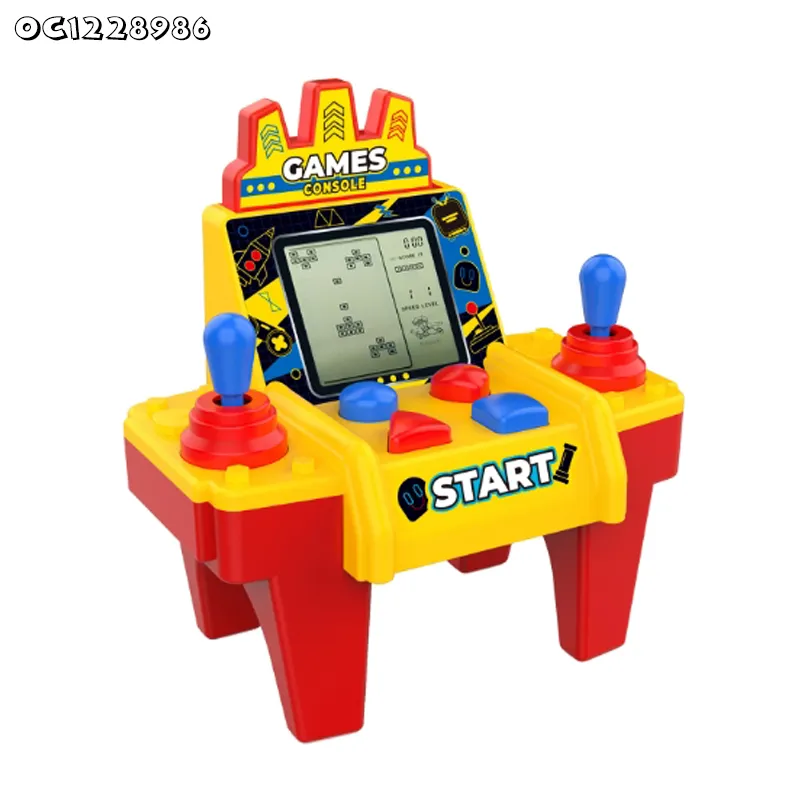 2 Players Interactive Custom Design Children Educational DIY Toys and Hand Held Games Console for Kids Ages 6-12 Boys