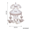 Sensory Unique Products Rabbit Cotton Fabric Baby Comfort Sleep Mobile Crib Newborn Baby Bed Hanging Toys with Music for Sleep