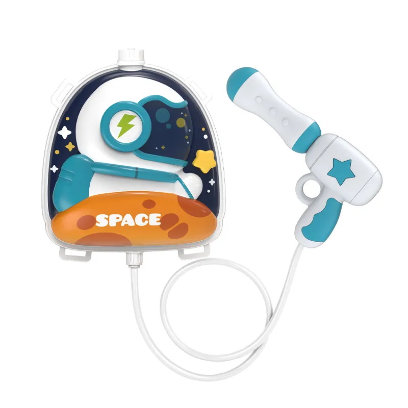 Electric Outdoor Beach Play Summer Game Machine Backpack Storage Water Gun with for Kids