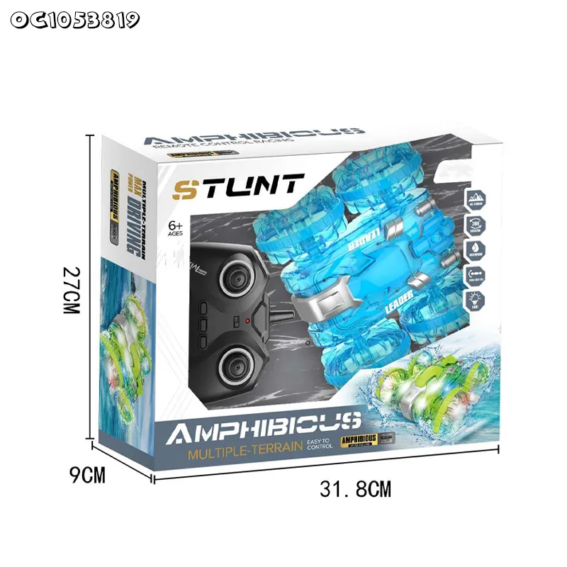 4WD Waterproof Double Sided Remote Control Challenge Toy RC New Stunt Car for Kids and Adult