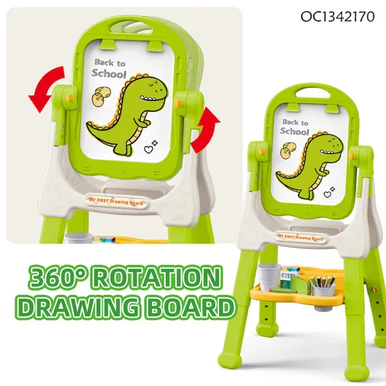 Wholesale Customized Plastic Kids Double-Sided Erasable Drawing Board for Daycare Centers