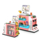 New Pretend Play Shopping Set Toys Mini Super Market Electronic Cash Register Station Game Plastic Food Supermarket Toy for Kids