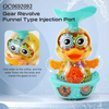 Transparent Gear Duck Baby Shower Head Gift Set Sprinkler Bath Toys Bathtub New Bath Toys