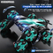 Wholesal LED Lighting Hand Gesture Sensing Remote Control 6 Wheels RC Drift Stunt Car with Music