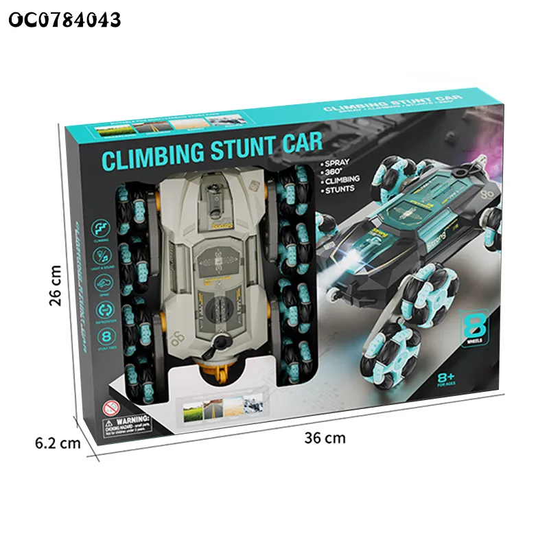 Gesture Sensing Remote Control RC Stunt Car with Liqhts and Music