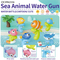 Wholesale New Small Fish Shooting Plastic Pressure Water Guns Summer Toy Water Gun for Kids