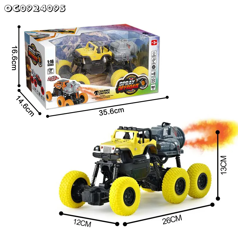 Charging Wireless High Speed Drift Model Radio Control 6 Wheel RC Cars off Road 4WD 1: 16 Scale Toy Cars